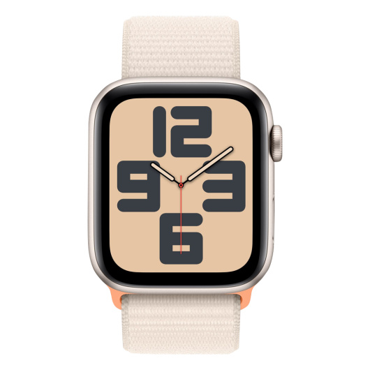 Умные часы Apple Watch Series SE 2023 40мм Aluminum Case with Sport Loop Сияющая звезда
