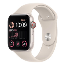 Apple Watch Series SE 2 (2022) Умные часы Apple Watch Series SE Gen 2 40мм Cellular Aluminum Case with SportBand S/M Сияющая звезда watch