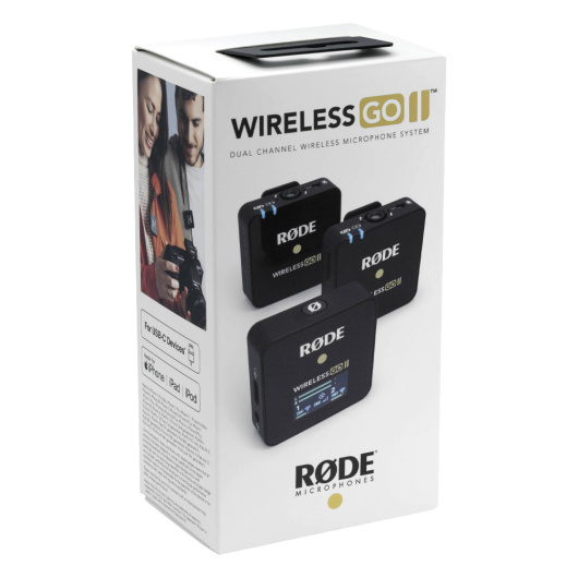 Радиосистема RODE Wireless GO II черный