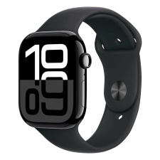 Apple Watch Series 10 Умные часы Apple Watch Series 10 42 мм Jet Black Aluminium Case with Sport Band Black M/L	 watch