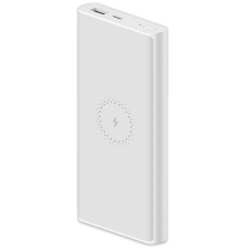 Внешний аккумулятор c беспроводной зарядкой Xiaomi Mi Wireless Power Bank 10000 mAh (PLM11ZM) Белый