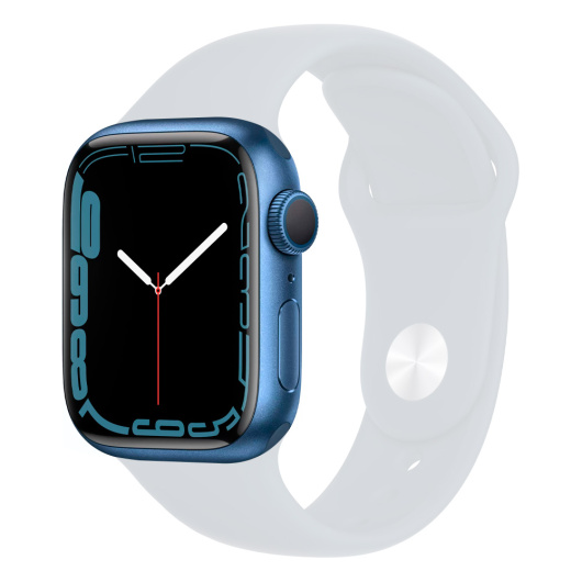 Умные часы Apple Watch Series 7 45mm Aluminium, синий омут