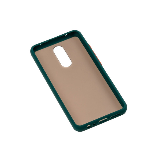 Силиконовый чехол бампер Skin Shell для Samsung A72 Темно-Зеленый