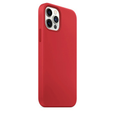 Силиконовый чехол  для iPhone 12 Pro Мах Красный 