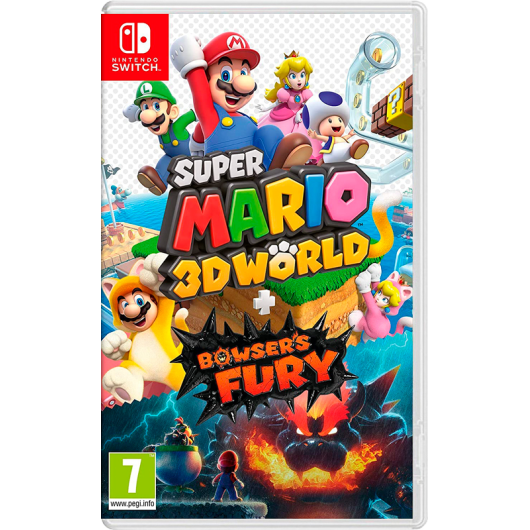 Super Mario 3D World + Bowser`s Fury,русская версия (Nintendo Switch)