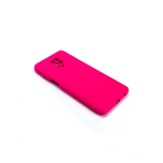 Чехол бампер Monarch для Xiaomi Redmi Note 9S Ярко-Розовый