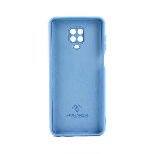 Чехол бампер Monarch для Xiaomi Redmi Note 9S Голубой