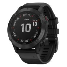 Умные часы Garmin Fenix 6 Pro Wi-Fi NFC, черный