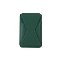 Чехол картхолдер MagSafe на телефон с подставкой зеленый