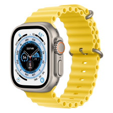 Apple Watch Ultra Умные часы Apple Watch Ultra GPS+Cellular 49mm Titanium Case with Yellow Ocean Band, (MNHN3) watch