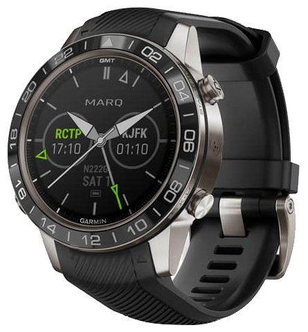 Умные часы Garmin MARQ Aviator Performance Edition , серебристый/черный