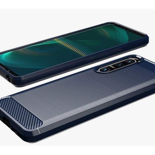 Защитный чехол Carbon для Sony Xperia 5 III Синий