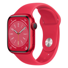 Apple Watch Series 8 Умные часы Apple Watch Series 8 41 мм Aluminium Case Sport Band Красный S/M (MNUG3) watch
