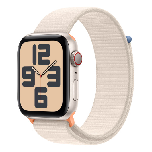 Умные часы Apple Watch Series SE 2023 40мм Aluminum Case with Sport Loop Сияющая звезда