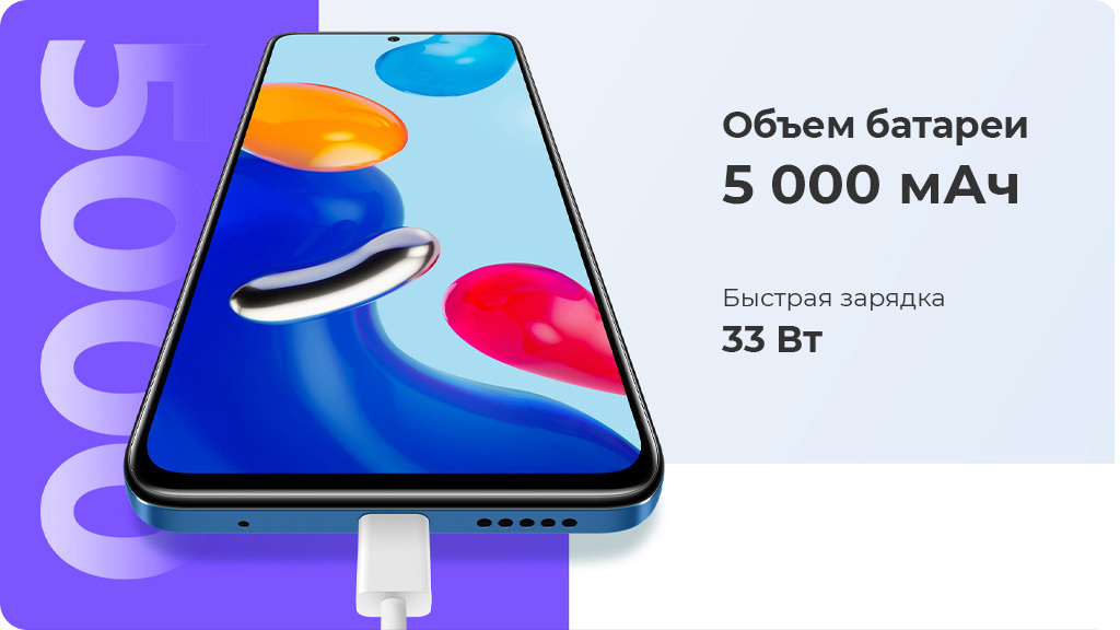 Xiaomi Redmi Note 11 6/128Gb NFC Голубой Global Version