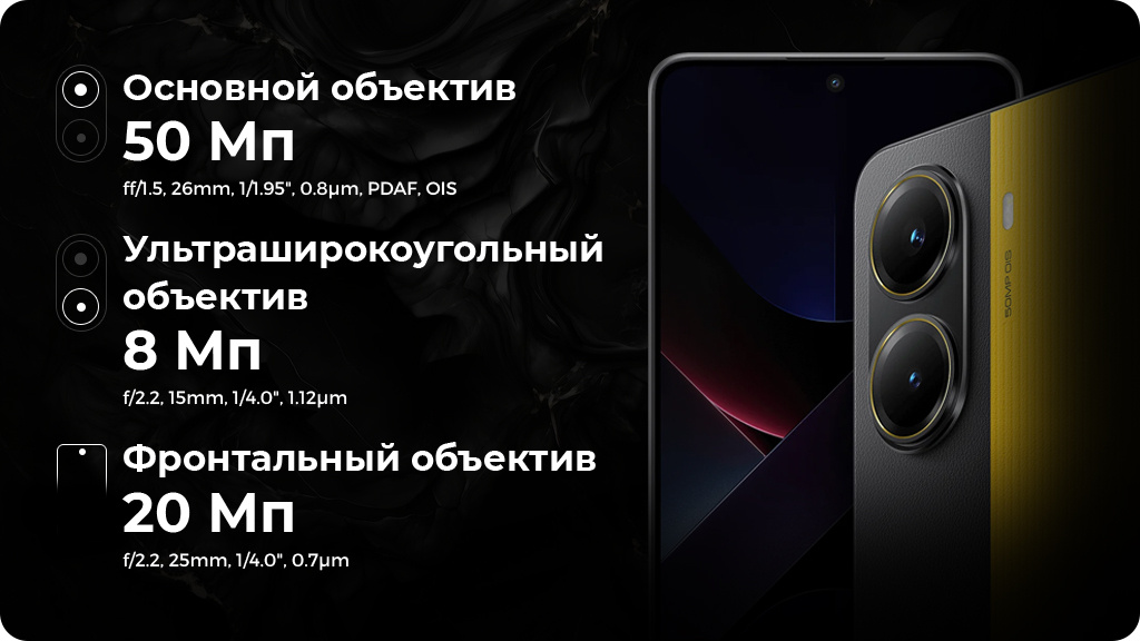 Xiaomi Poco X7 Pro 5G 12/256Gb Global Черный