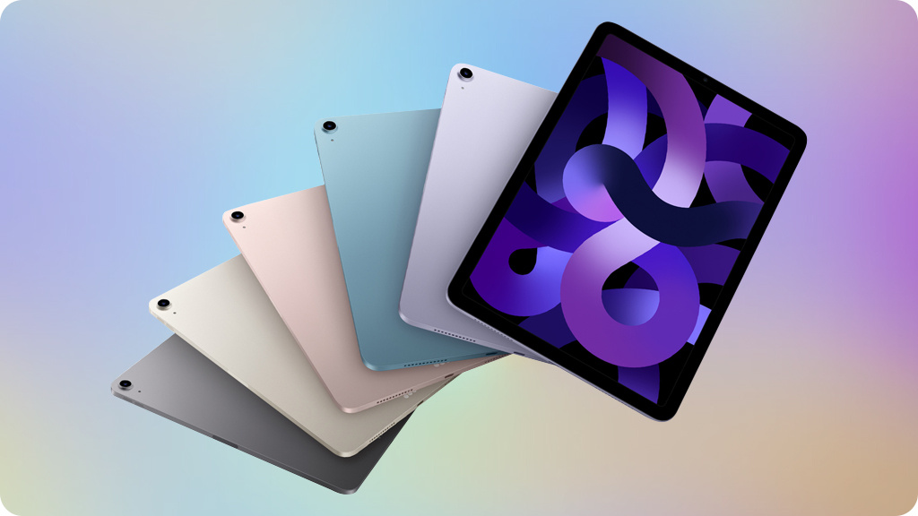 Apple iPad Air (2022) 256Gb Wi-Fi + Cellular Фиолетовый