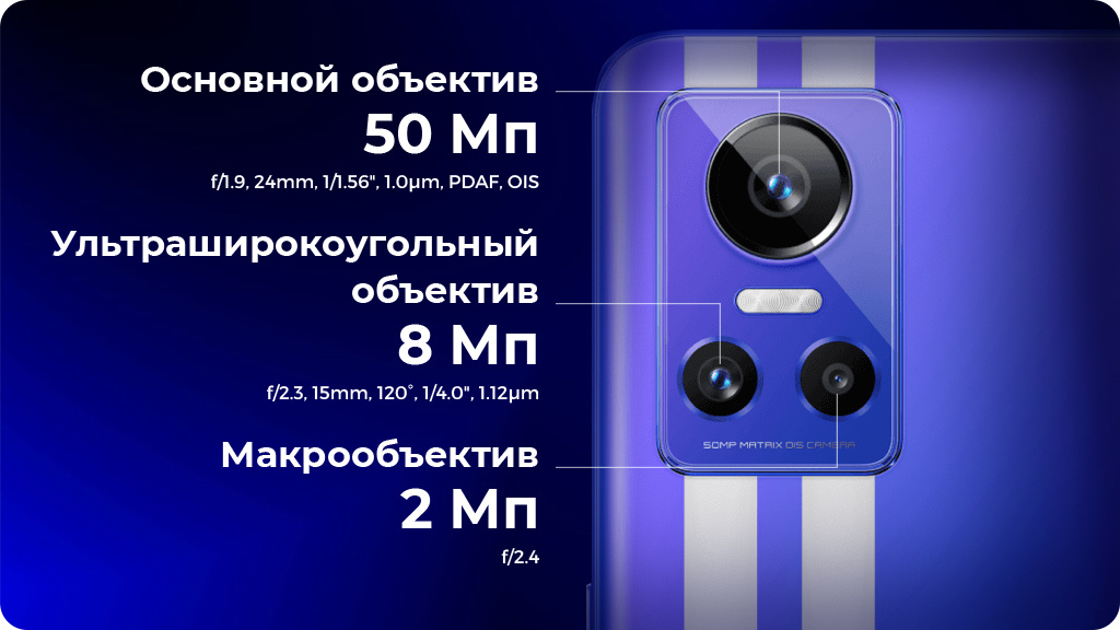 Realme GT Neo3 8/256GB Синий